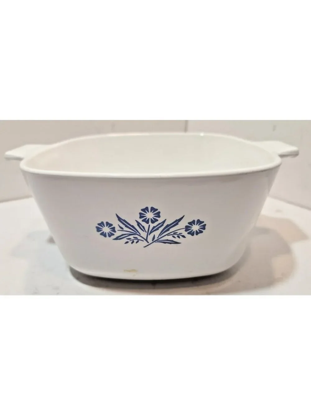 Corning Ware Blue Cornflower Square Casserole  P-1 3/4-B - 1 3/4 Quarts - No Lid